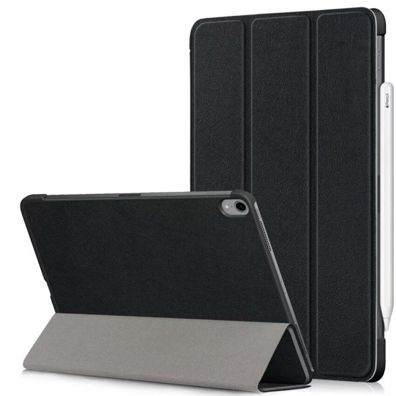 Dirbtinės odos atverčiamas dėklas - juodas (IPAD PRO 11 2018) Dirbtinės odos atverčiamas dėklas - juodas (IPAD PRO 11 2018)